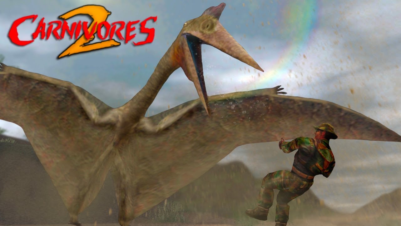 Hunting Giant Pterosaurs!! Carnivores 2 Mod Showcase