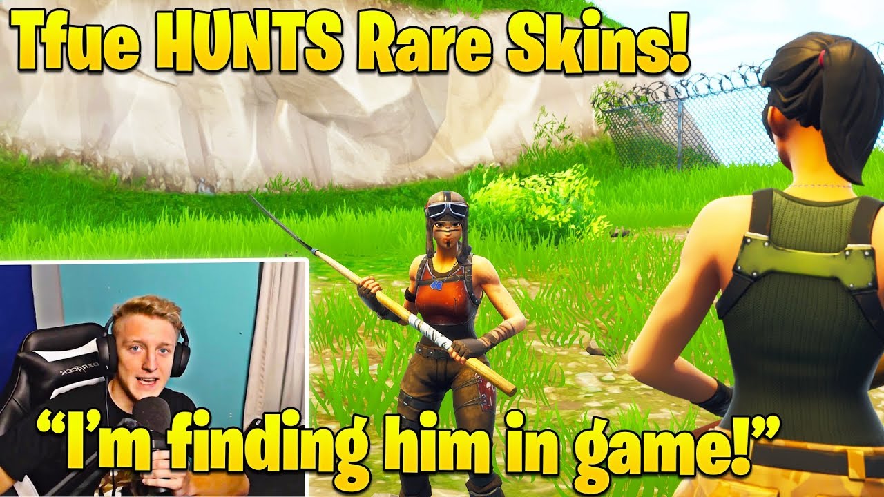 What happens when Tfue Finds a Renegade Raider in Pregame Lobby?