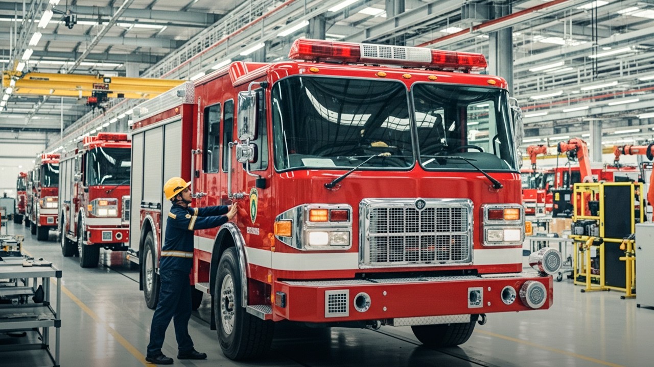 IFire Truck Manufacturing: Inside the Largest Factory (Full Process)