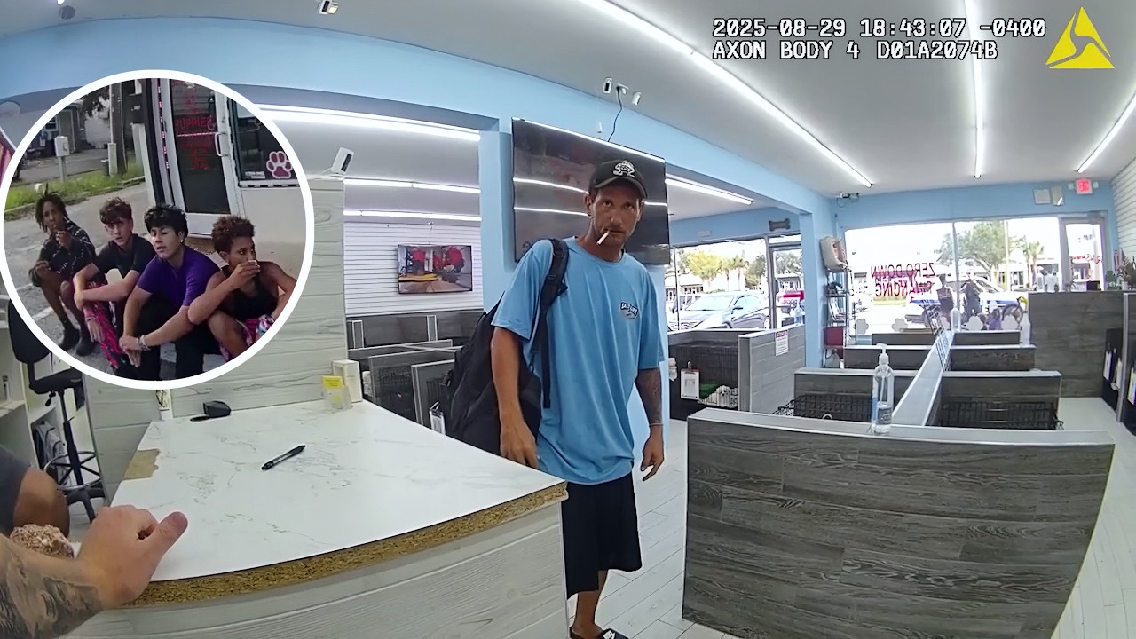 Pet Store Employee Puts Teens in a Chokehold