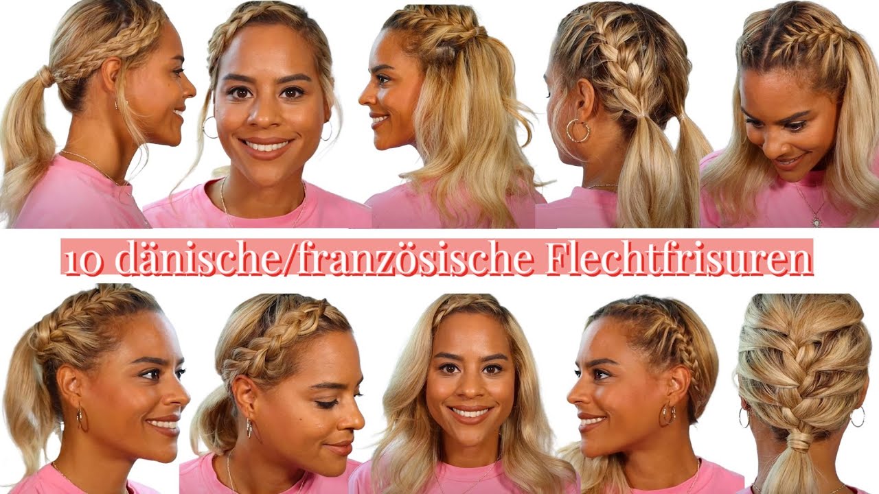 Flechtfrisuren die du UNBEDINGT probieren sollest | Lerne Flechten wie ein PROFI |SUPER f&uuml;r Anf&auml;nger