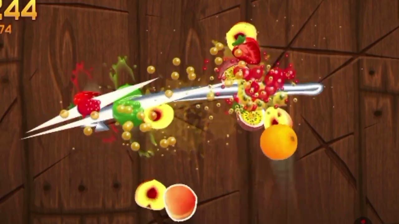 Fruit ninja gameplay | Gaming video fruit ninja #fruitninja #gamingvideos #games 