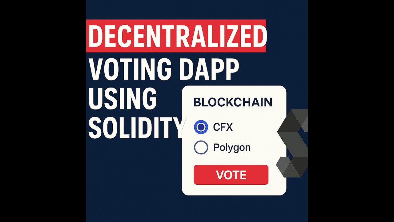 🔐 Build a Decentralized Voting System using Solidity | Conflux eSpace Testnet DApp