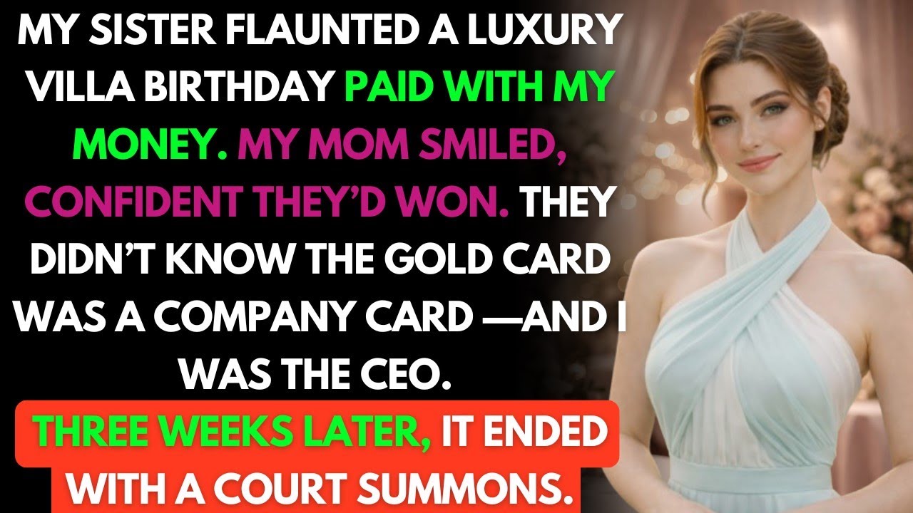 My Mom Charged $20,000 On My Gold Card For My Sister&rsquo;s Birthday&mdash;And That Started Their Downfall.