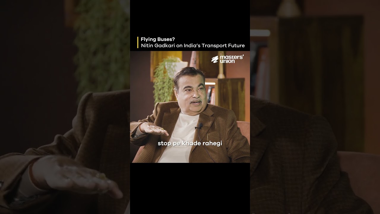 Flying Buses? Nitin Gadkari on India&rsquo;s Transport Future