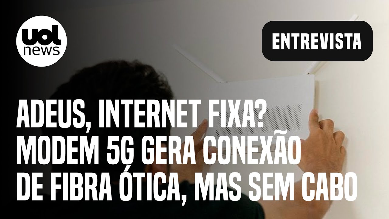 Modem 5G gera conexão de fibra ótica, mas sem cabo; entenda