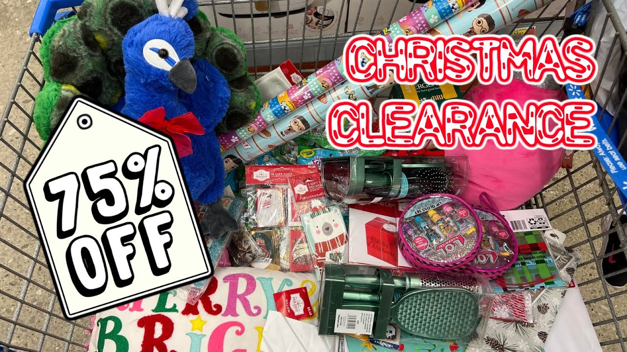 AWESOME FINDS Walmart 75% Off Christmas Clearance | Target 90% Off & Walgreens 50% Off