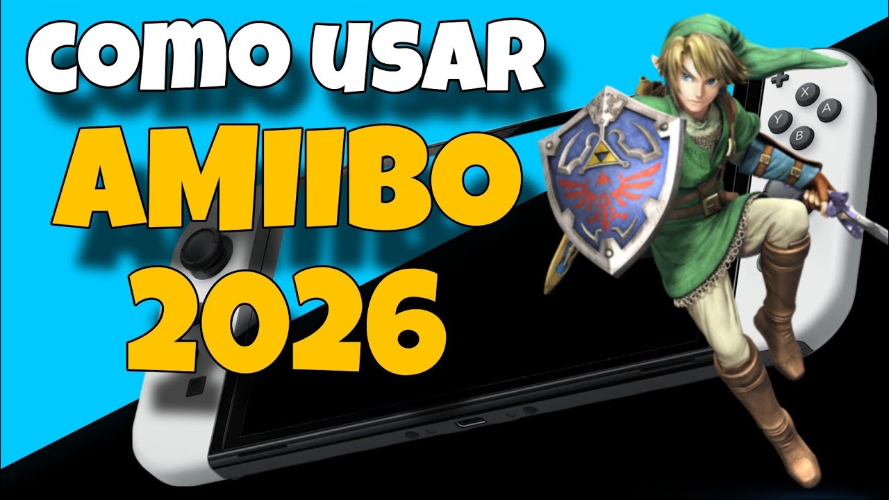 COMO USAR O AMIIGO INFINITO NO NINTENDO SWITCH - TUTORIAL 2026