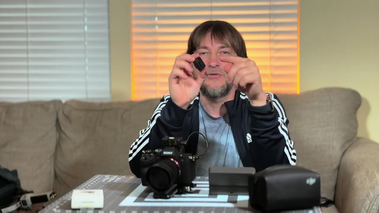 Беспроводной микрофон к камере Sony a 7 iv DJI  Mic 2 adapter