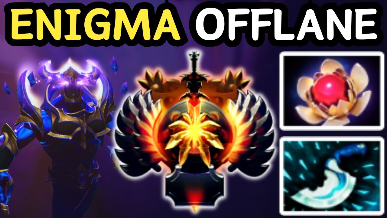 🔥 THIS IS HOW TO MAXIMIZE BLACK HOLE DAMAGE ⚡ — ENIGMA OFFLANE | DOTA 2 🔥