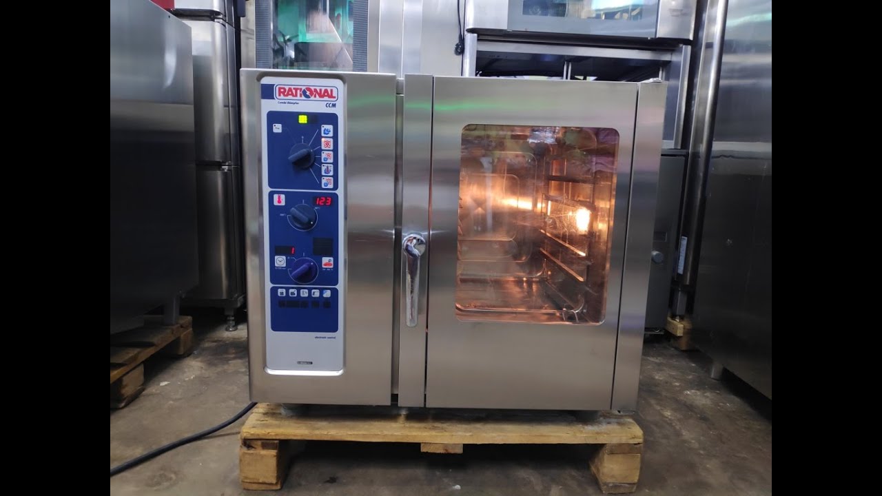 Обзор Пароконвектомат Rational CCM 61.Управление.Режим/Особенности