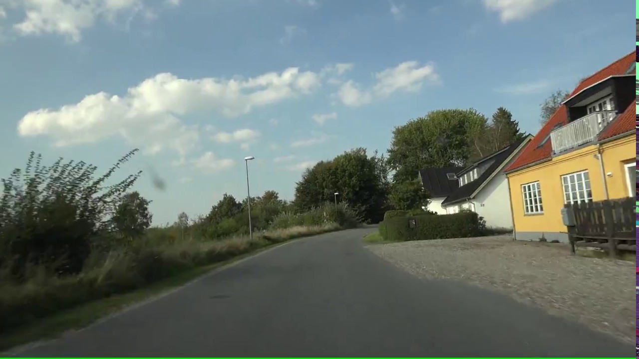 [UHD/4K]   fra Øst for Skørbæk til Nord for Hobro UHD/4K Video