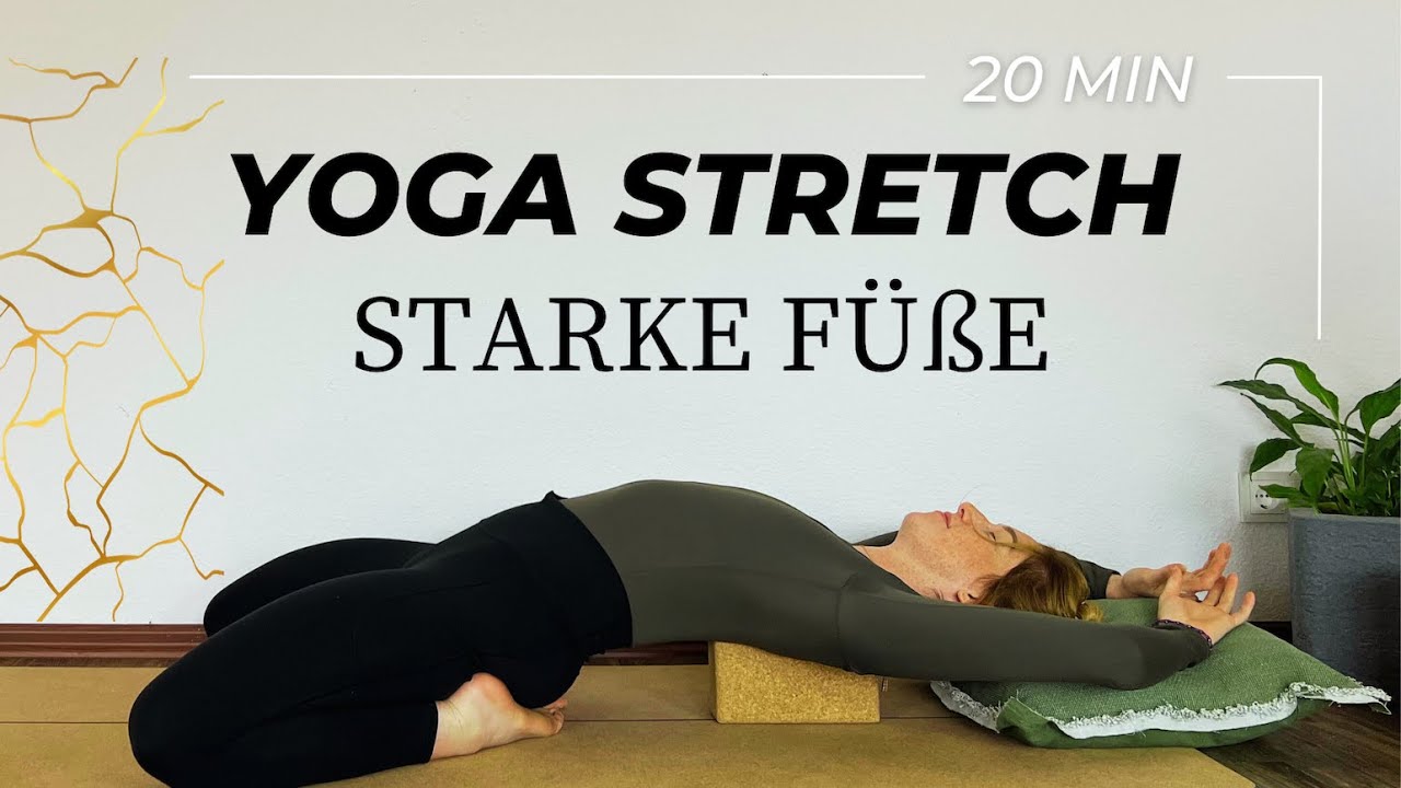 Entspanntes Yoga für Füße & Sprunggelenke | Bänder stärken und dehnen | Übungen bei Fußinstabilität