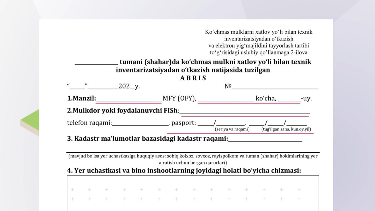 XATLOVDA NIMALARNI BILISHINGIZ KERAK?!