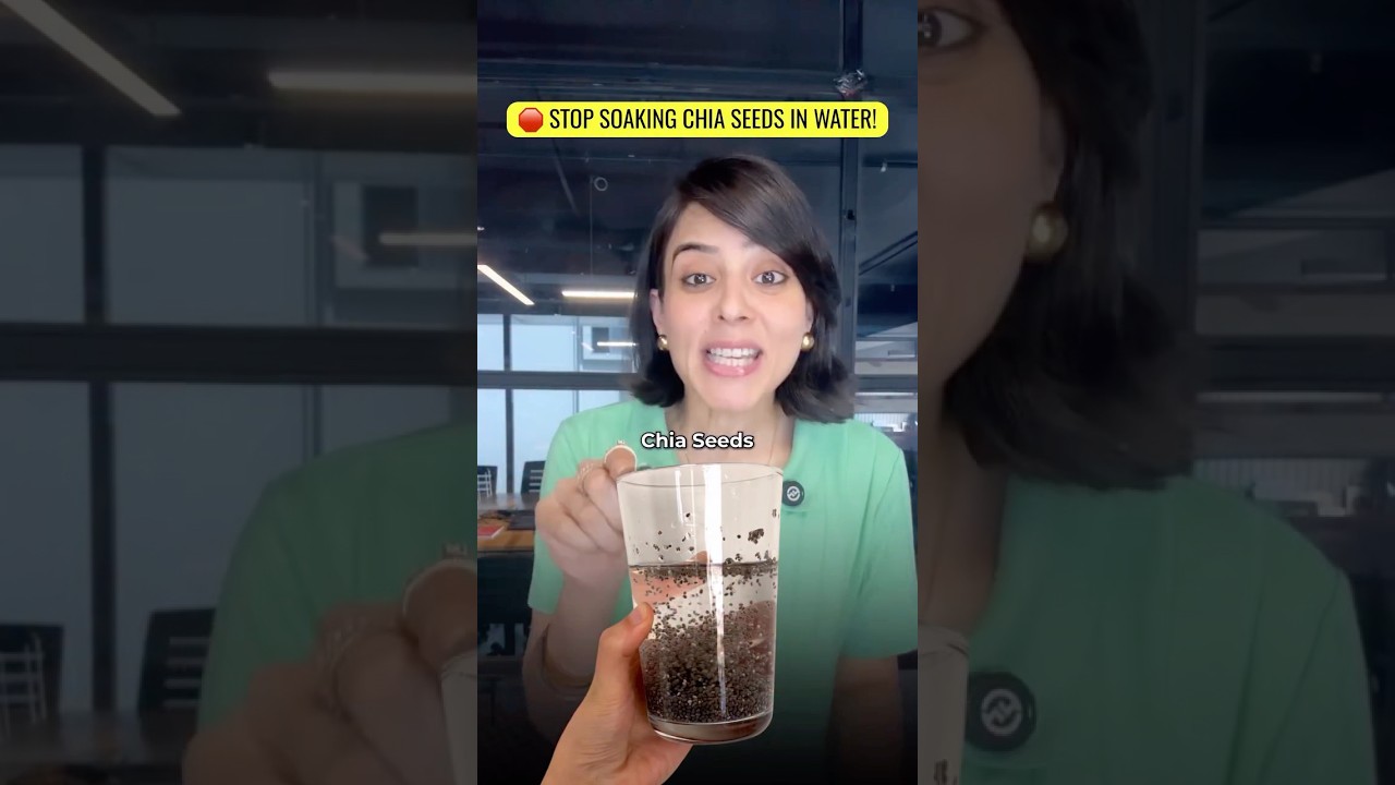 Stop Soaking Chia Seeds In Water
