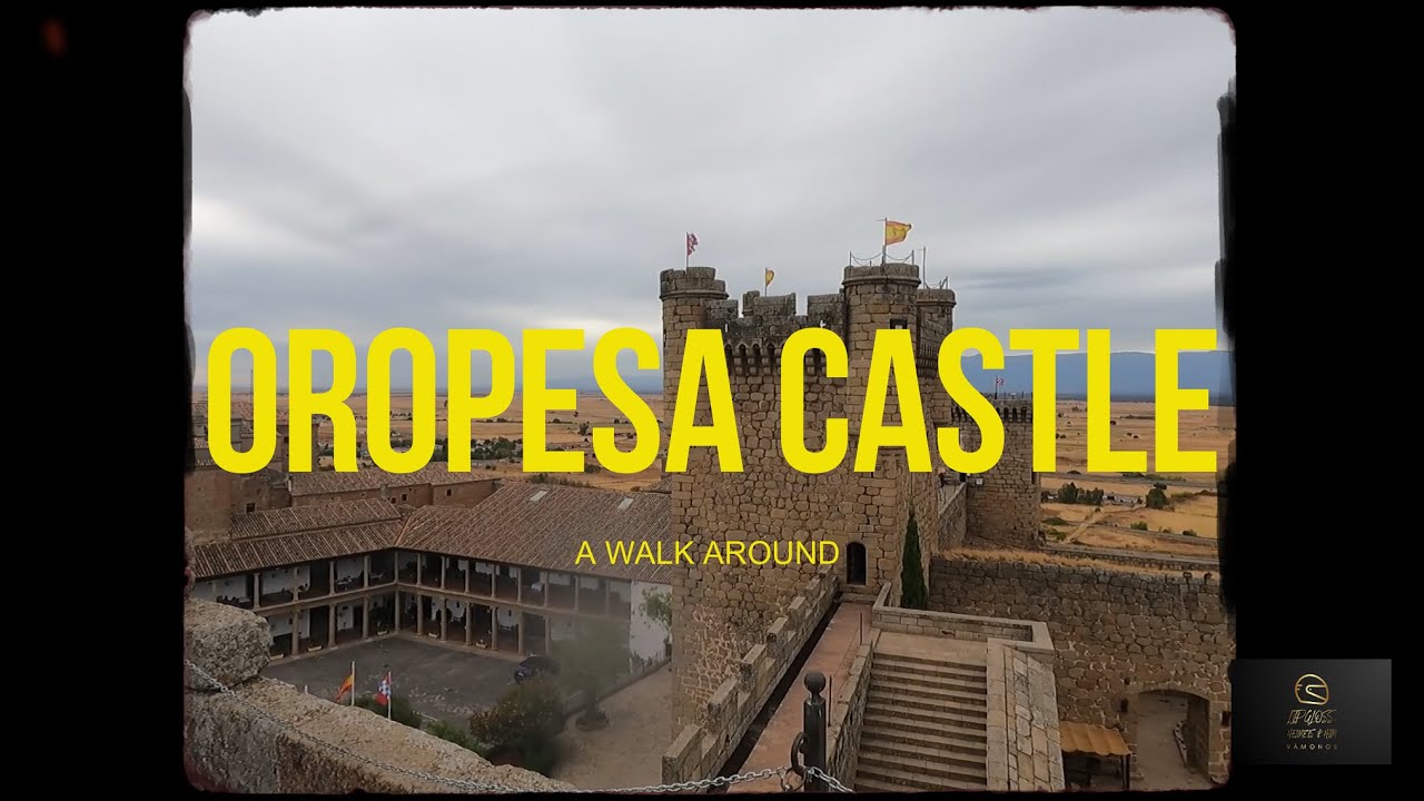 A Walk around Oropesa Castle Spain.