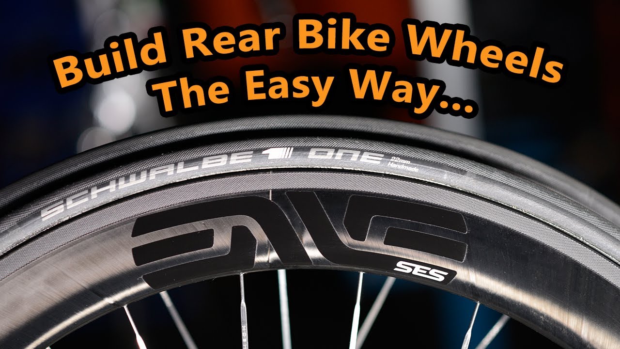 BUILD A REAR BICYCLE WHEEL THE EASY WAY NOW YOU CAN LEARN HOW TO DO IT