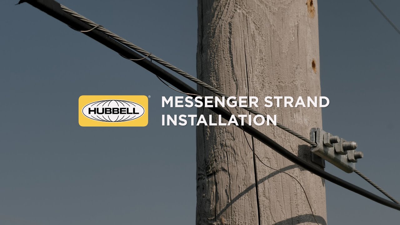 HUBBELL® - Установка Messenger Strand