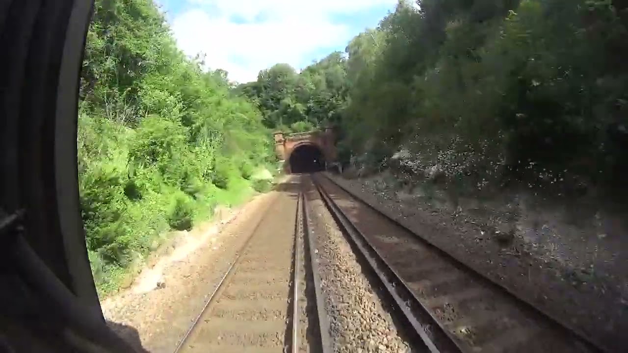 Cab ride Class 377 Oxted to Selhurst Depot Empty Train Drivers eye View Southern