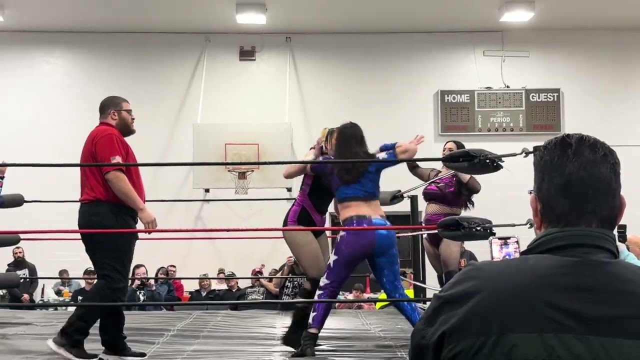 BOTB Tag Team Championship Slammin Sammy and Stephie Mac vs Paris McQueen and Lucy B Sweet  2-21-26