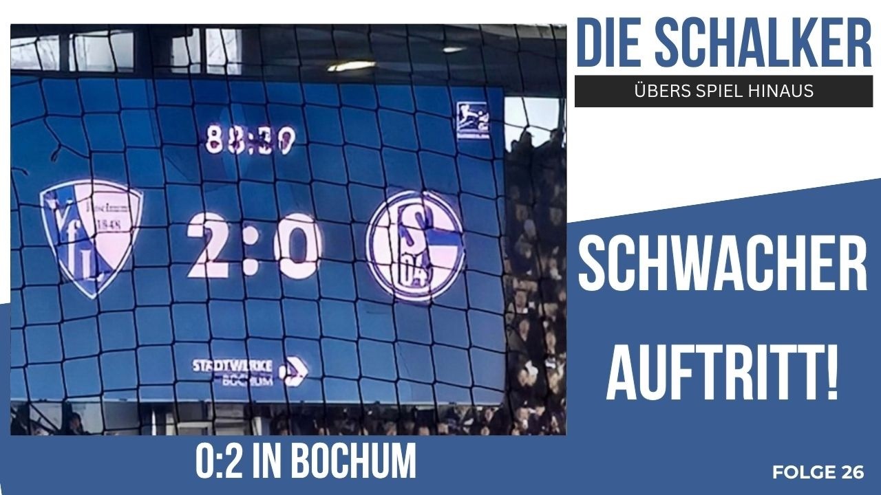 Delle in Bochum - Schalke ohne Wucht