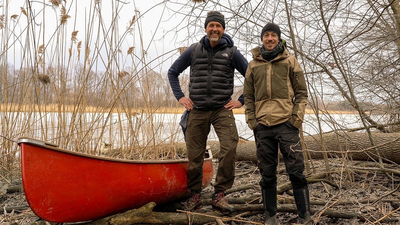 Cold Weather Camping.  April Canoe Trip with Joe Robinet