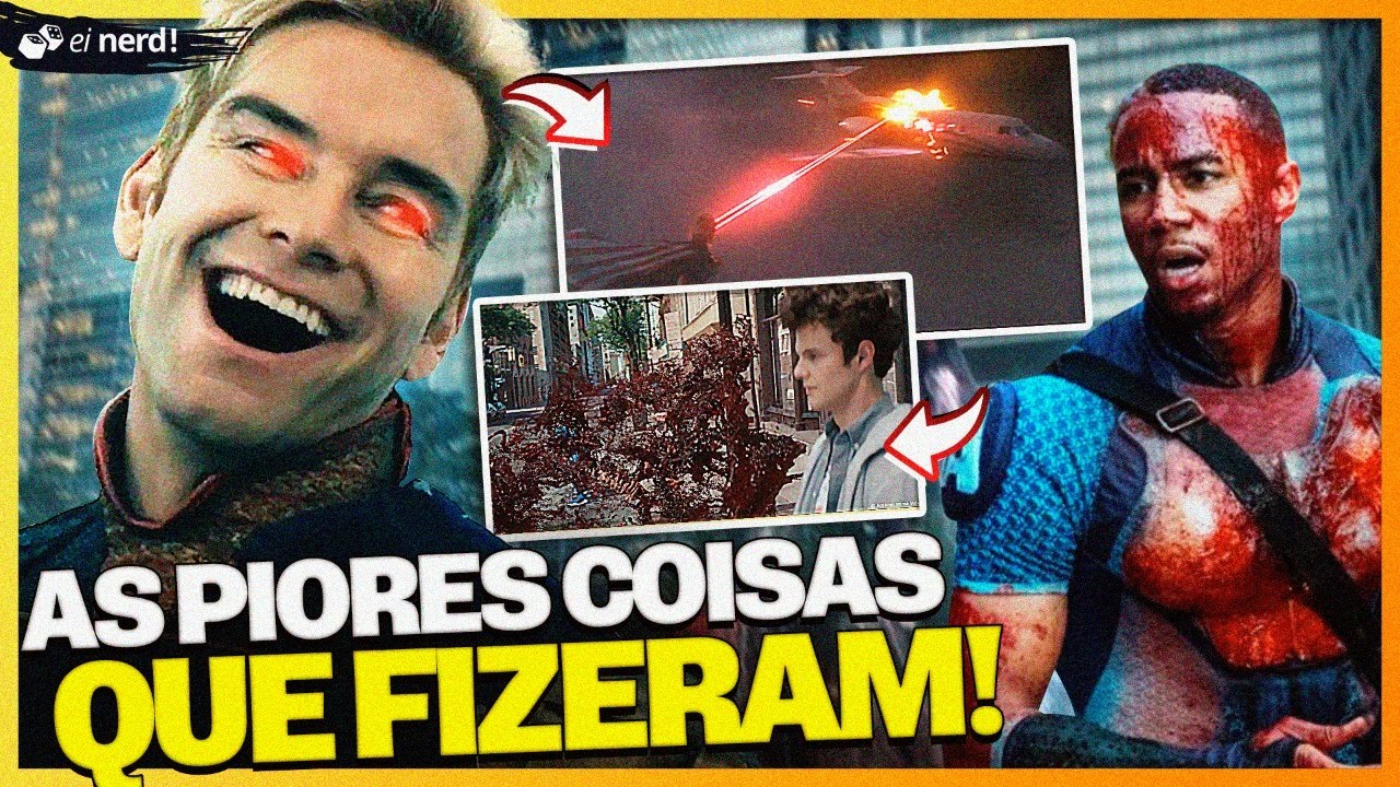 THE BOYS: AS PIORES COISAS QUE OS PERSONAGENS J&Aacute; FIZERAM!
