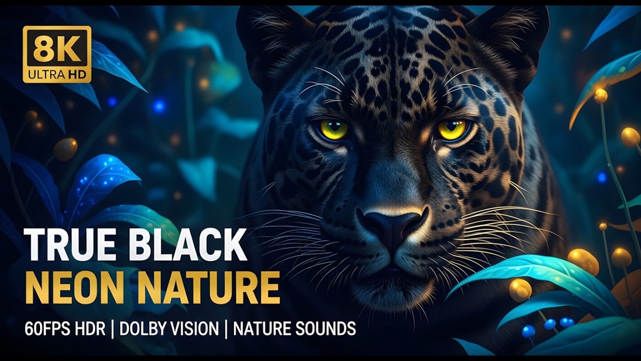 Most Beautiful Dolby Vision Nature in 8K Ultra HD | HDR Wildlife Relaxation Video