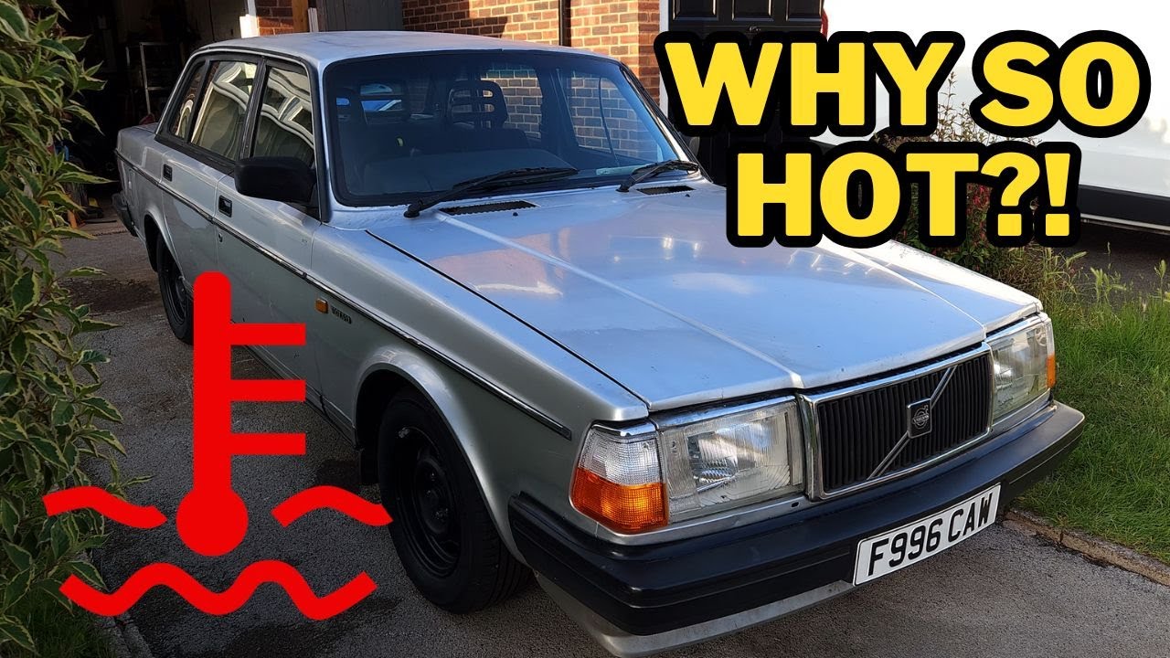 My Volvo 240 Keeps Overheating… (Diff Service + Android Auto Install)