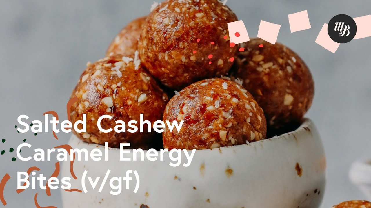Salted Cashew Caramel Energy Bites | Minimalist Baker Recipes