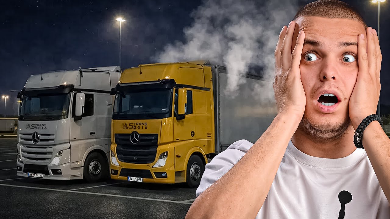 NOVI KAMION ! *kolega hteo da se upali*