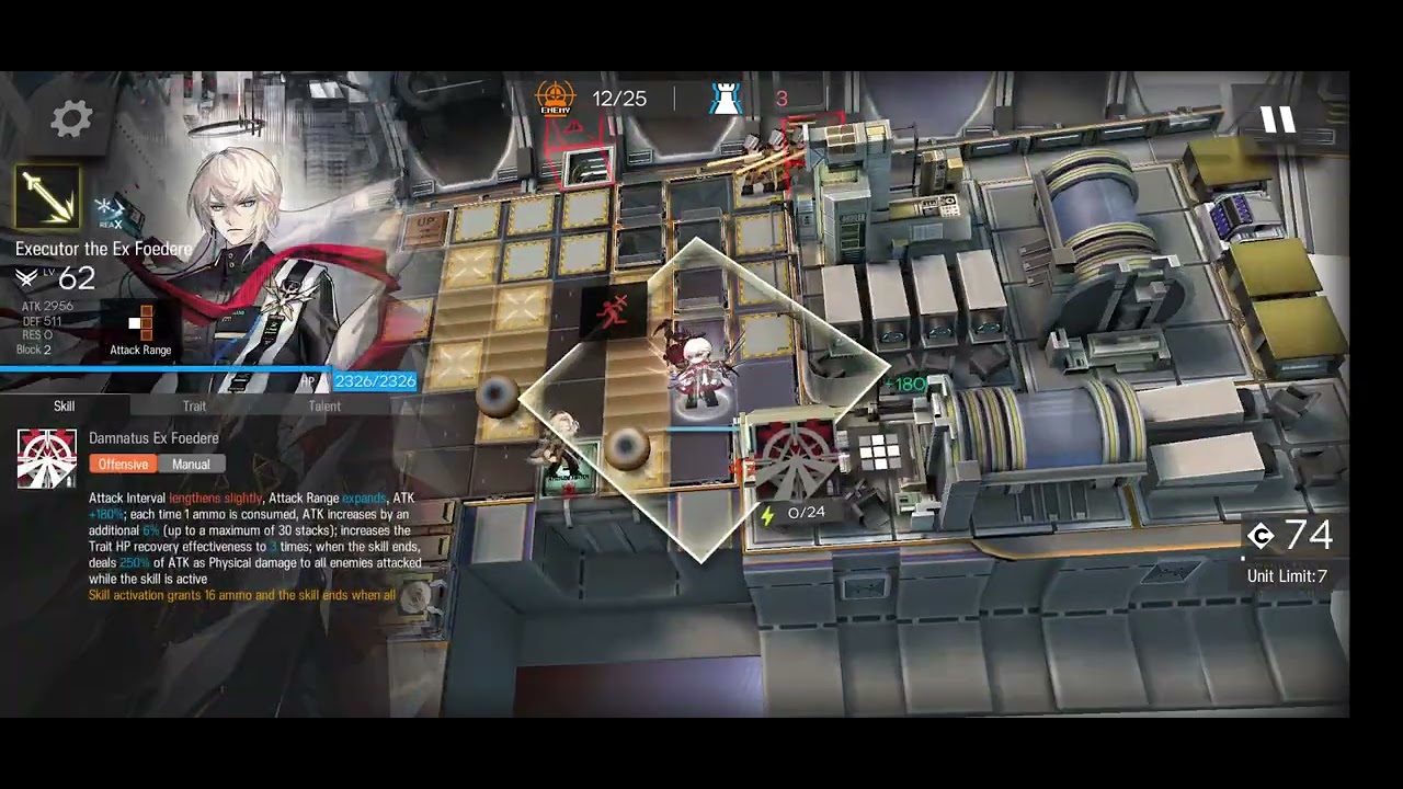[Arknights] CW-10 Zuo Le S3+ Executor Alter S3 Duo clear