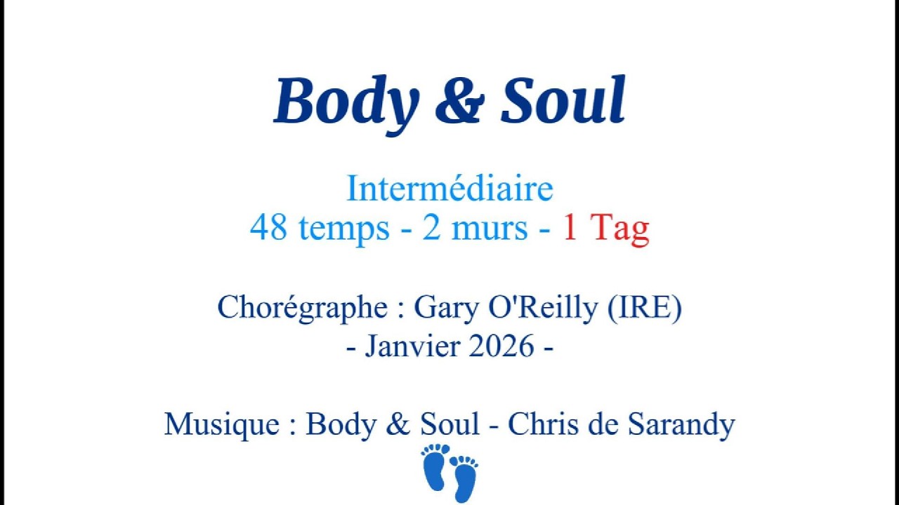 Body & Soul - Intermediate LineDance (Gary O'Reilly) - Tutorial 1