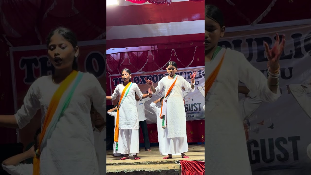 Independence Day Celebration 2026 🇮🇳 #viral #song #Oxford #jharkhand #school