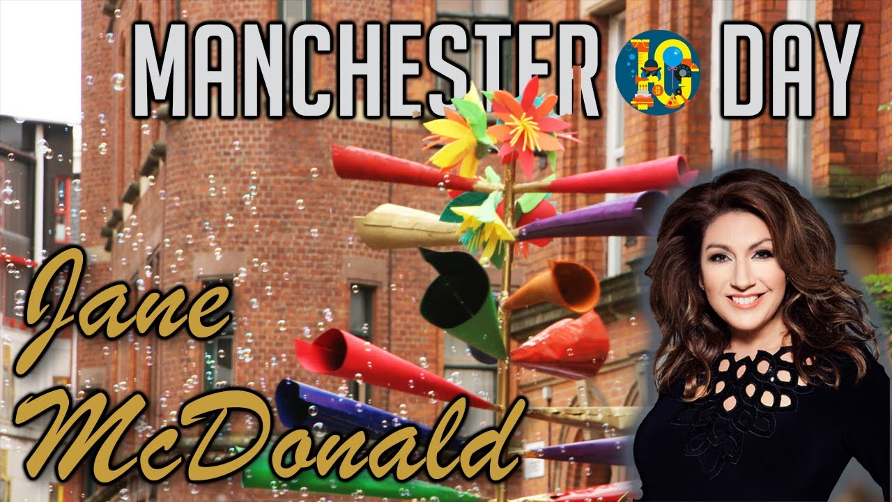 Jane McDonald, and cruising through Manchester Day