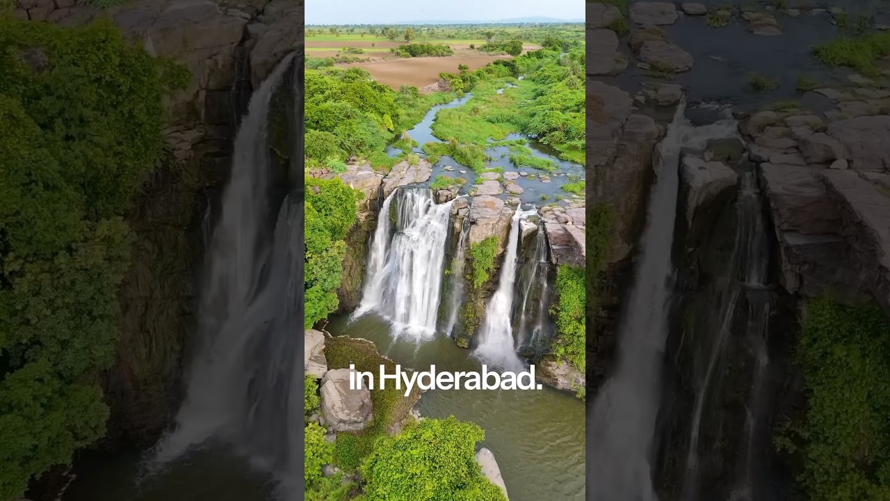 NagarjunaSagar Itinerary. Ethipothala Falls . Buddhavanam #reels #reelsinstagram #travel #hyderabad