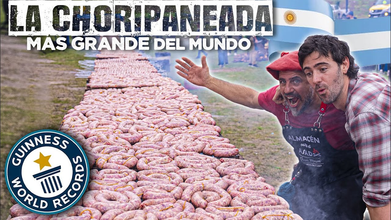 La Choripaneada Más Grande del Mundo ft. Chano Maria | Locos X el Asado
