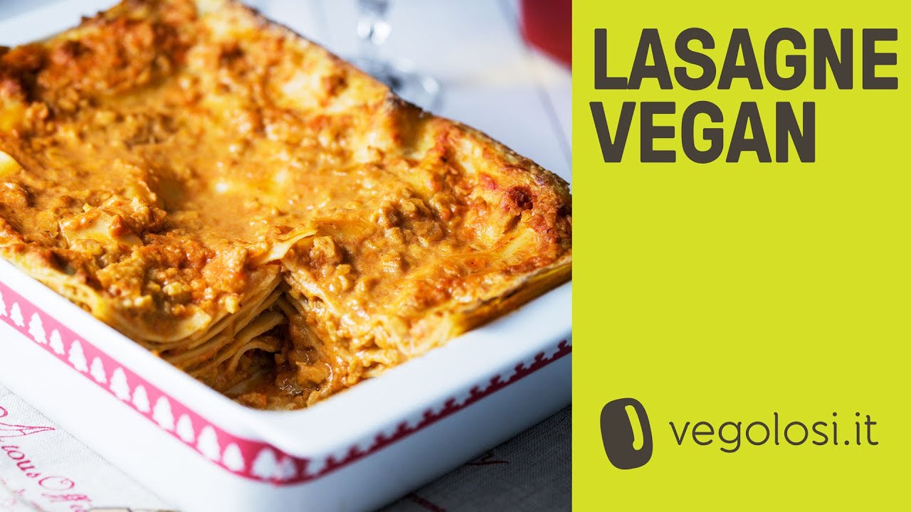 Lasagne vegane con ragù di seitan: 100% vegetali