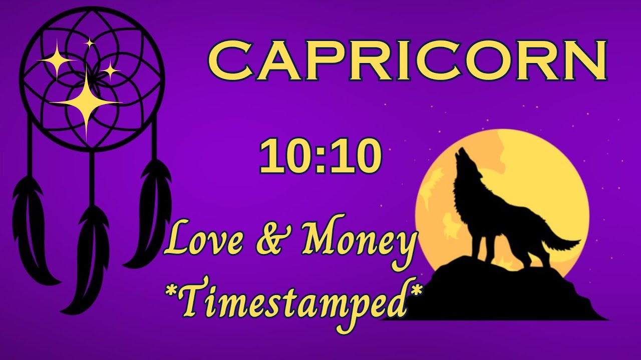 CAPRICORN ♑10:10 ✨ A MAGICAL ALIGNMENT! ✨ THEIR LOVE FOR YOU IS AS DEEP AS THE OCEAN CAPRICORN!