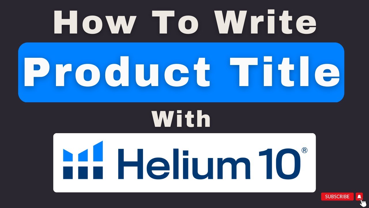 Helium 10 Tutorial: Create Perfect Amazon FBA Product Titles Easily | Mark Mckellar