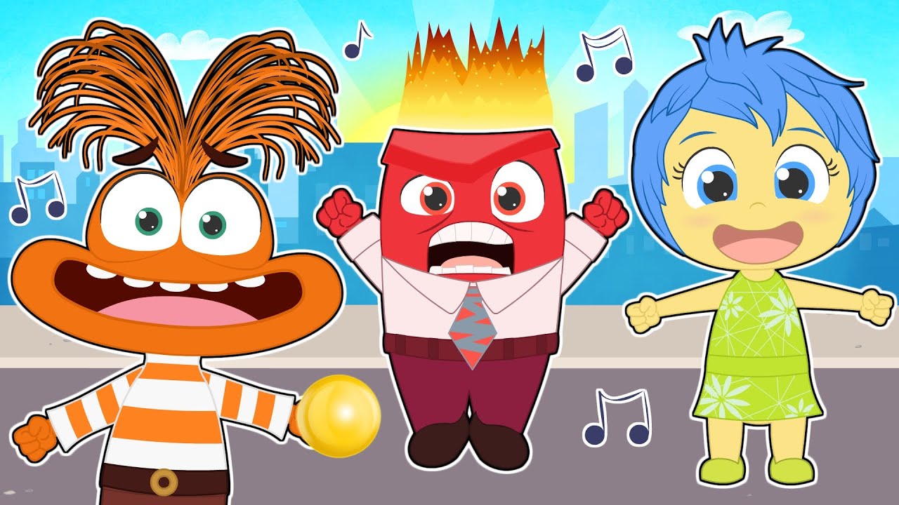 MUSIC FOR KIDS 🎵🔝🥳 TOP ELEMENTAL AND INSIDE OUT SONGS