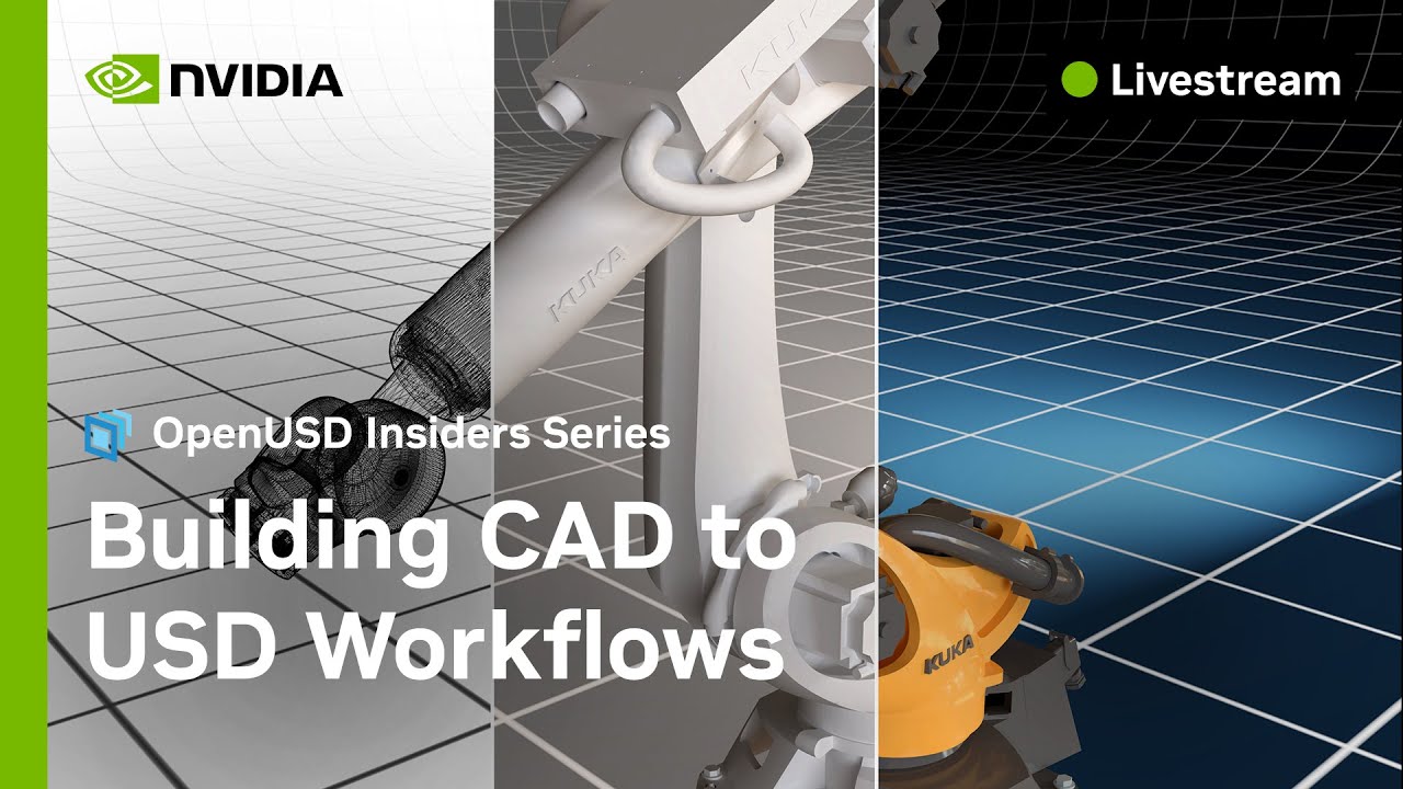 How to Build CAD to USD Workflows With NVIDIA Omniverse