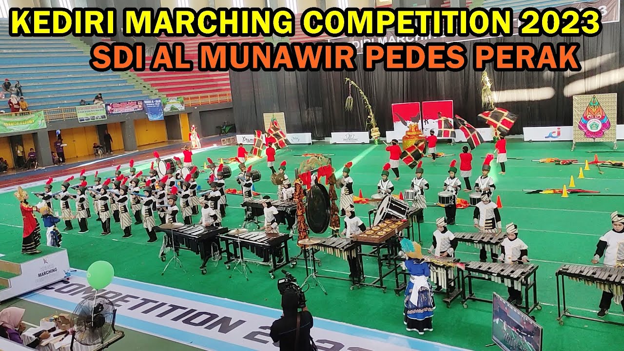 DRUMBAND SDI AL MUNAWIR PEDES PERAK DI GOR KEDIRI 2023