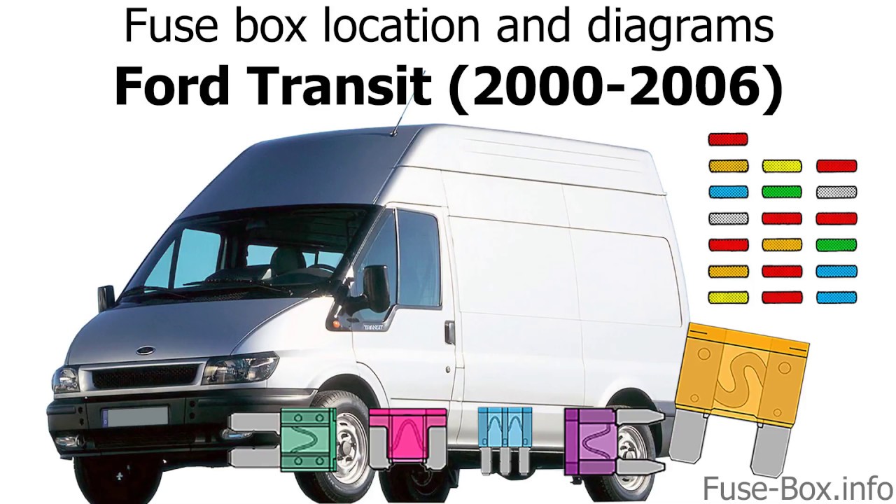 Fuse box location and diagrams: Ford Transit (2000-2006)