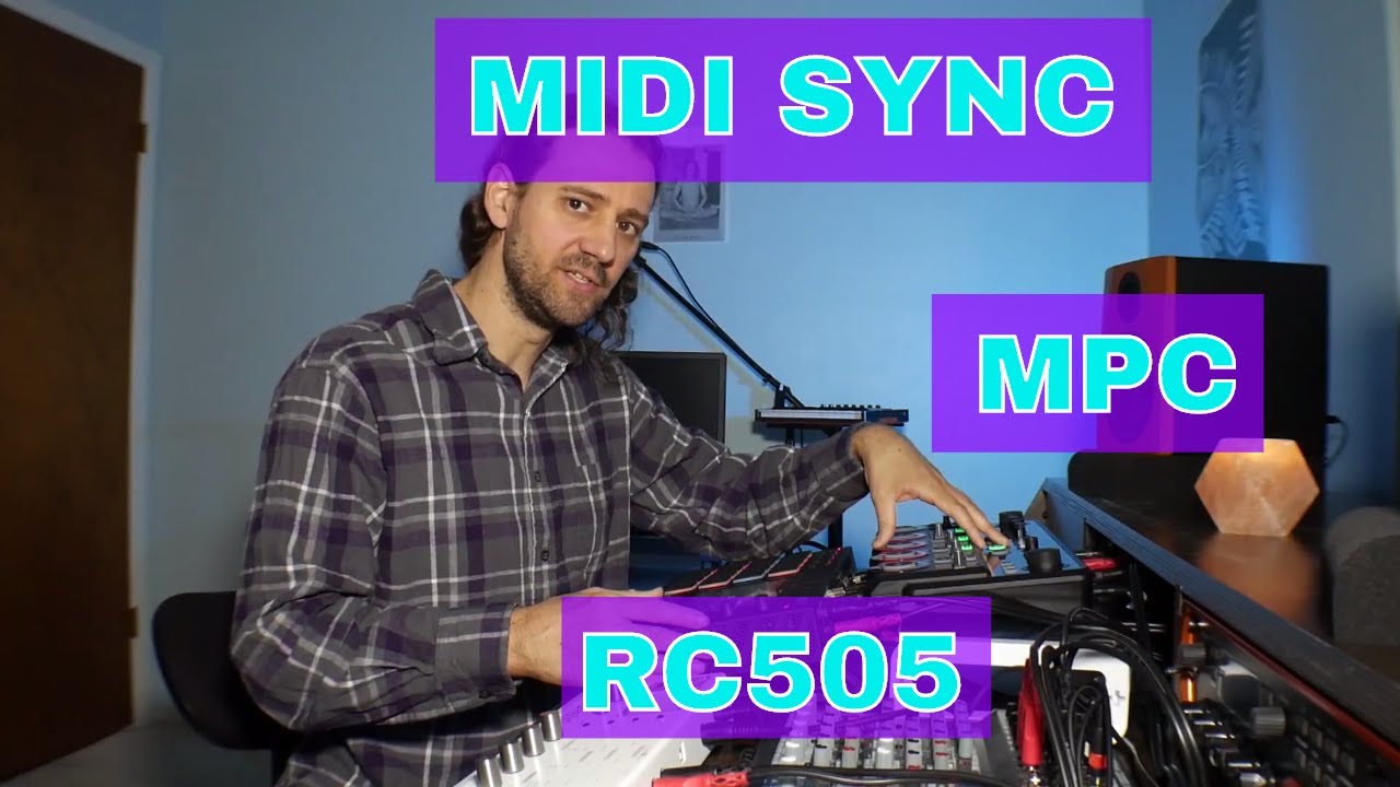 How to midi sync MPC LIVE to RC 505 Loopstation