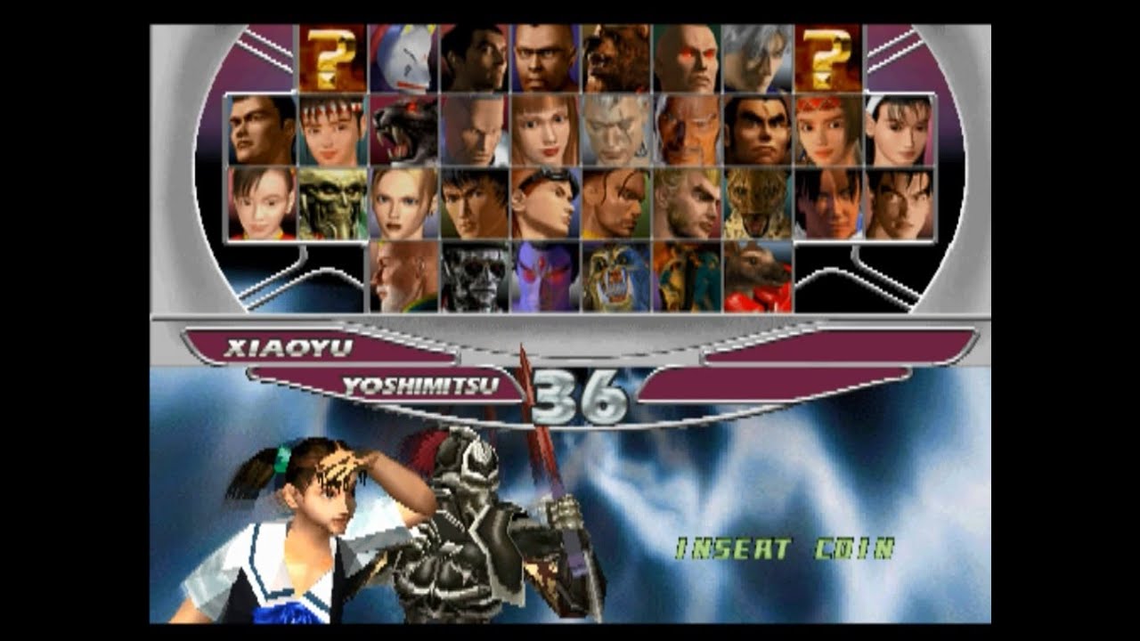 철권 태그 토너먼트1 요시미츠&샤오유 컴까기 - Tekken Tag Tournament1(TTT1) Yoshimitsu & Xiaoyu