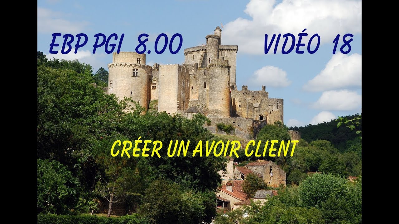 EBP V8 Vidéo 18 : Créer un avoir client