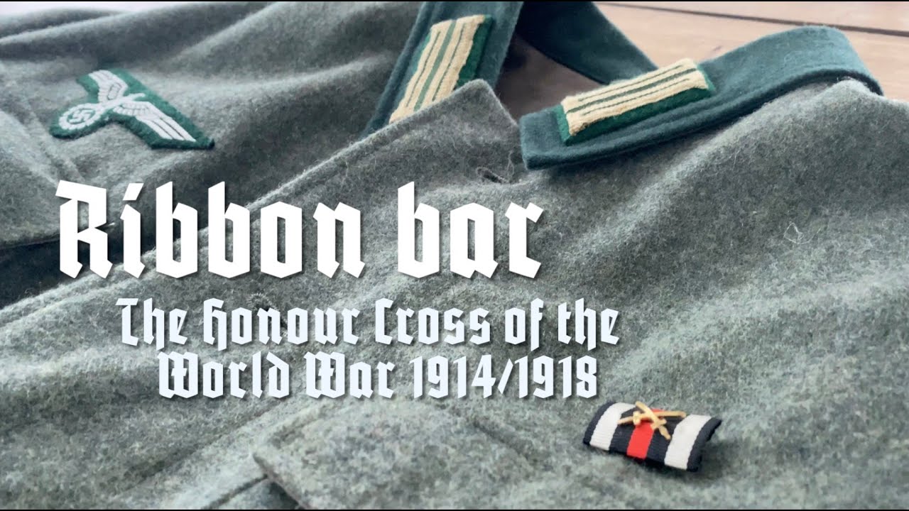 Ribbon bar for the Feldbluse