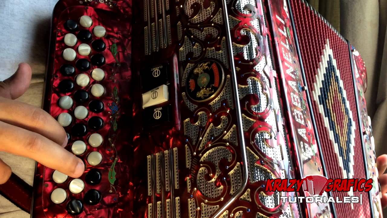 Malditas ganas - El Komander (instruccional de acordeon de botones)