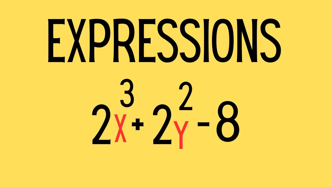 What is an Expressions in Math -Algebra 1